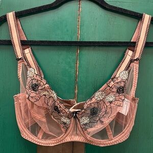 Freya sheer floral bra